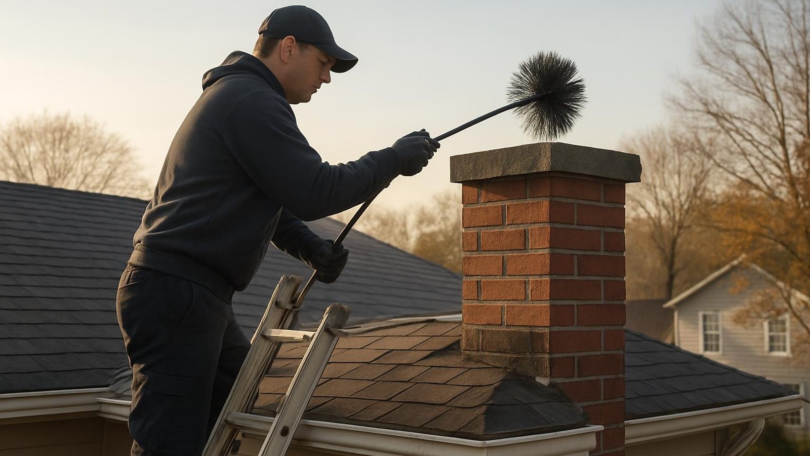 Local chimney sweep & inspection for Stockbridge homes